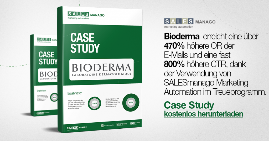 Mit SALESmanago Marketing Automation die OR um 470% und die CTR um 800% erhöhen [Case Study Bioderma]