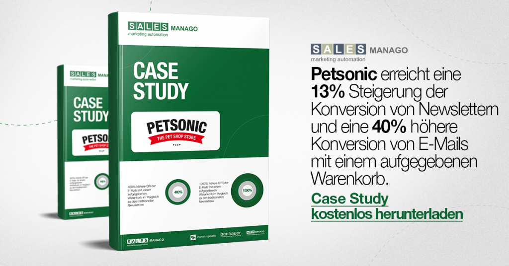 Wie erreicht man eine 13% Steigerung der Konversion von Newslettern und eine 40% höhere Konversion von E-Mails mit einem aufgegebenen Warenkorb [Case Study Petsonic]