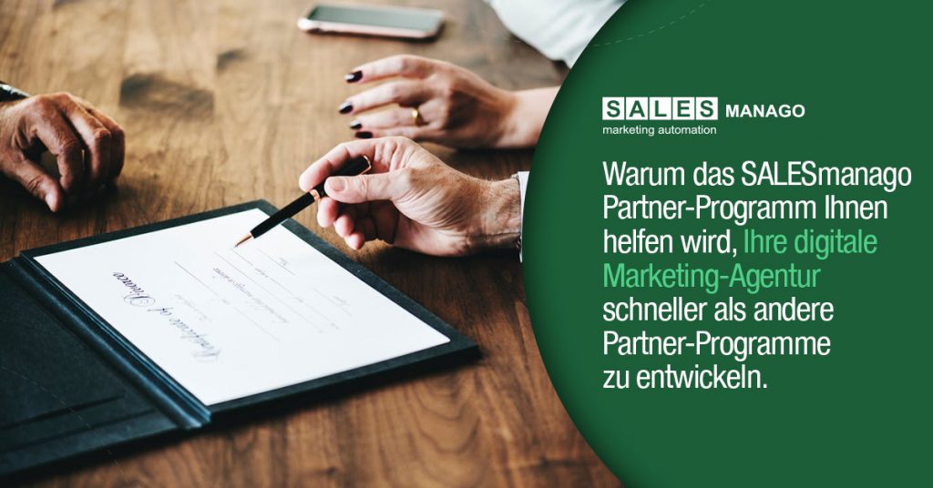 Warum das SALESmanago Partner-Programm Ihnen helfen wird, Ihre digitale Marketing-Agentur schneller als andere Partner-Programme zu entwickeln