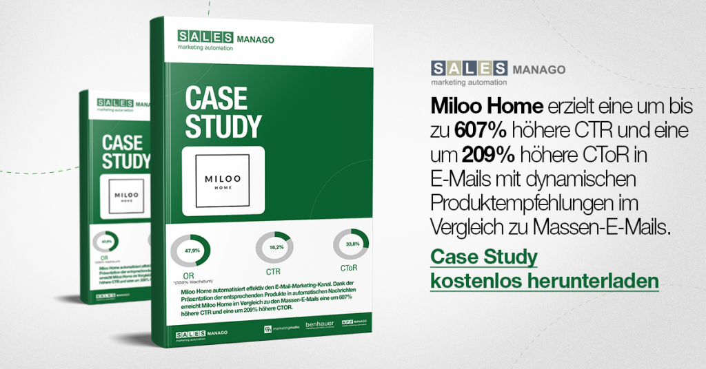 Wie kann man dank dynamischen Produktempfehlungen die CTR um 607% und die CToR um 209% erhöhen (Case Study Miloo Home)